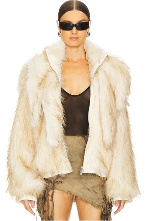 Marrknull Faux Hair Shearling Jacket in . - size L (also in M, XS)