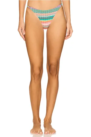 PQ Link Teeny Bikini Bottom in Teal. - size L (also in M)
