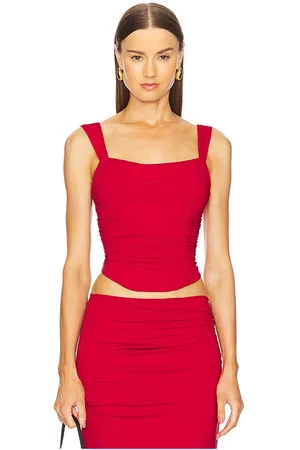 Runaway The Label Terrie Bustier Top in Red. - size S (also in XS)