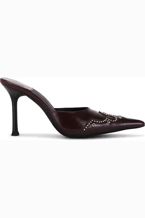 Jeffrey Campbell Bite-Me Mule in Chocolate. - size 6 (also in 7.5)