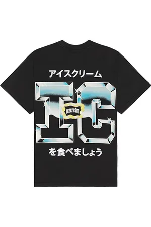 ICECREAM Knit Tee in Black. - size L (also in M, S, XL/1X)