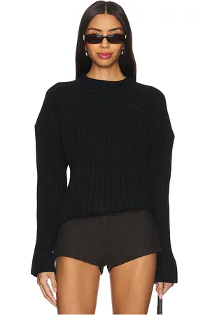 DANIELLE GUIZIO Cleon Rib Knit Pullover in . - size L (also in M, S, XL, XS)