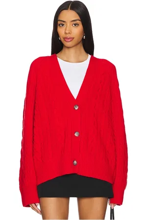 Ivy & Oak Kymberly Cardigan in Red. - size M (also in S, XS)