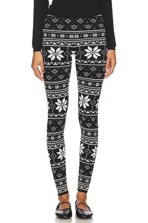 Show Me Your Mumu Cozy Leggings in Black,White. - size L (also in S)