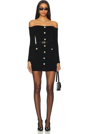 Self-Portrait Chenille Knit Mini Dress in . - size L (also in M, XS)