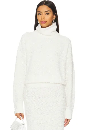 LPA Evan Turtleneck Sweater in White. - size M (also in S, XS)