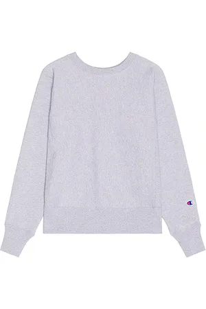 Champion USA Reverse Weave Crew Sweatshirt in Grey. - size L (also in M, S)
