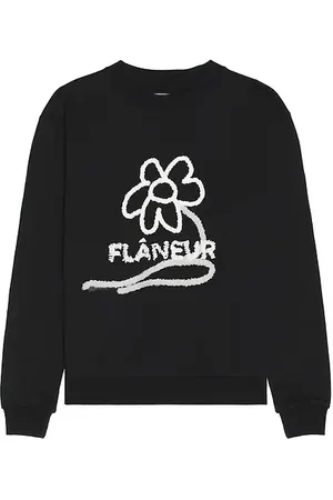 FLÂNEUR Flower Stalk Sweater in . - size L (also in M, S, XL/1X)