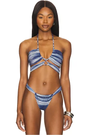 Vix Gi Bikini Top in Blue. - size L (also in XL)