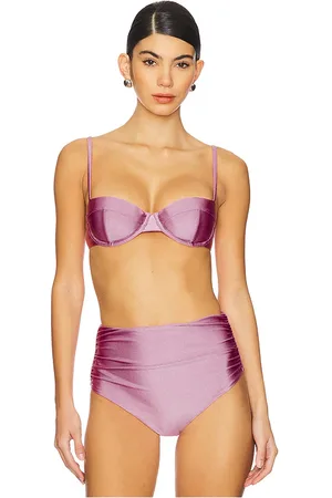Simkhai Constantine Bustier Bikini Top in Pink. - size S (also in XS)