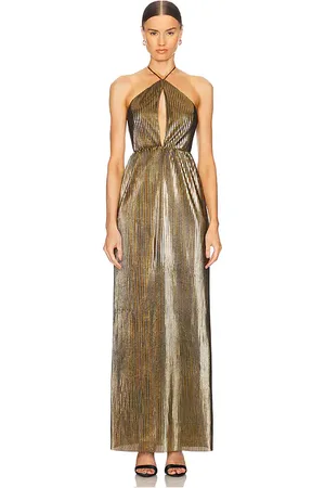 House of Harlow X REVOLVE Notte Gown in Metallic . - size L (also in M, S)