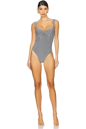 Simkhai Kyle Bustier One Piece in Navy. - size M (also in S, XS)