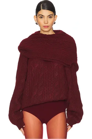 Marrknull Double Sweater in Burgundy. - size M (also in S)
