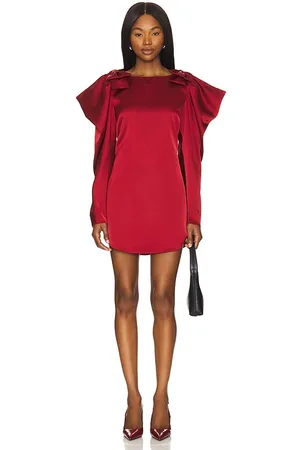 STONE_COLD_FOX X REVOLVE Mila Mini Dress in Burgundy. - size L (also in M, S, XL, XS, XXS)