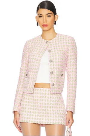 DANIELLE GUIZIO Wren Jacket in Pink. - size L (also in M, S, XL, XXL)
