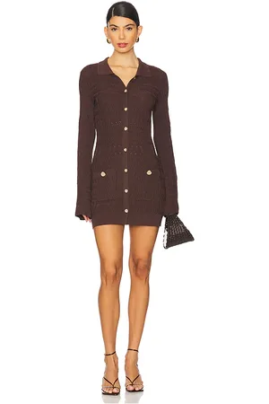 DEVON WINDSOR Leona Tunic in Brown. - size S (also in XS)