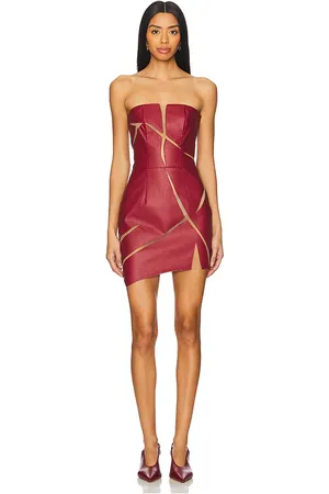 DI PETSA Healing Of A Broken Heart Mini Dress in Burgundy. - size M (also in S, XS)