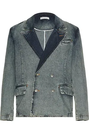 FLÂNEUR Denim Blazer in Blue. - size L (also in M)