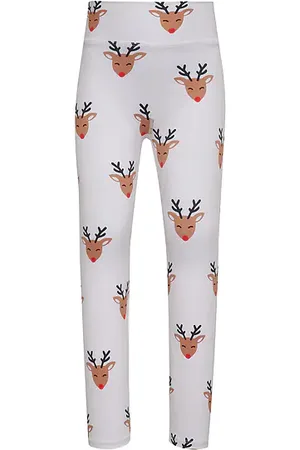 Beach Riot Kids Little Peppa Legging in White. - size 2 (also in 3/4, 5/6)