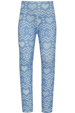 Beach Riot Kids Little Peppa Legging in Blue. - size 2 (also in 3/4, 5/6)