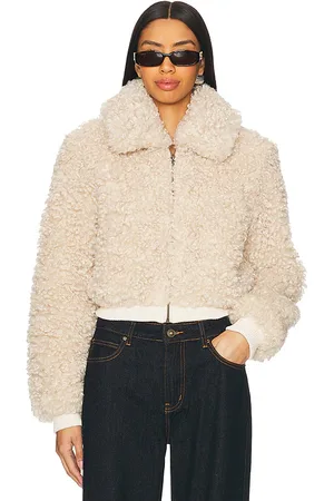 Tularosa Cindy Jacket in Beige. - size L (also in M, S, XL, XS, XXS)