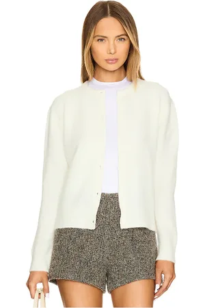 Samsøe Samsøe Nor Short Cardigan in Cream. - size L (also in M, S, XL)