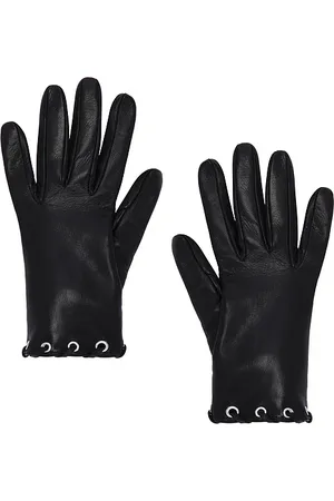 Manokhi Short Leather Gloves in . - size 6.5 (also in 7, 7.5, 8)
