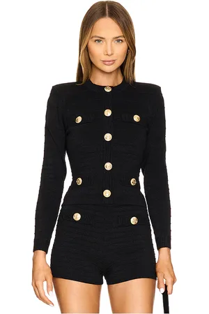 Retrofete Calla Bandage Top in Black. - size L (also in M, S, XS, XXL)