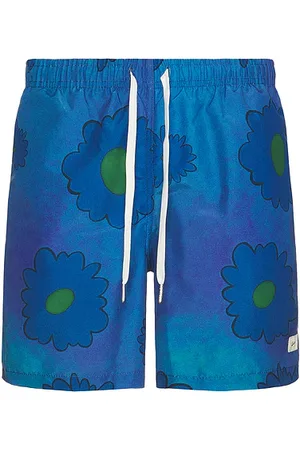 Bather Swim Trunk in Blue. - size L (also in M, S, XL/1X)