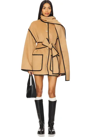 Tularosa Diana Coat in Brown. - size L (also in M, S)