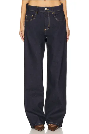 Icon Denim Bea Daddy Wide Leg in Denim-Dark. - size 25 (also in 28)