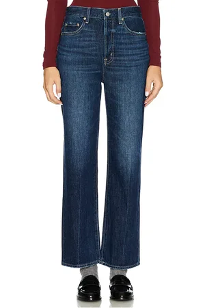 Pistola Petite Cassie High Rise Wide Leg in Denim-Dark. - size 25P (also in 29P, 30P, 31P)