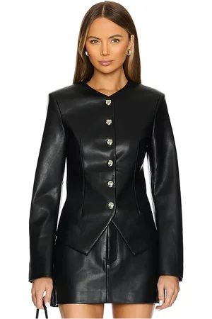 SER.O.YA Gloria Faux Leather Jacket in . - size M (also in S, XS)