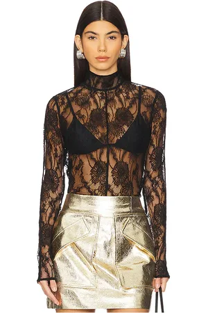 AKNVAS Magdalene Top in Black. - size L (also in M, XS)