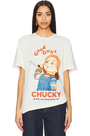 SIXTHREESEVEN Chucky Good Guys Tee in Cream. - size M (also in S, XS)