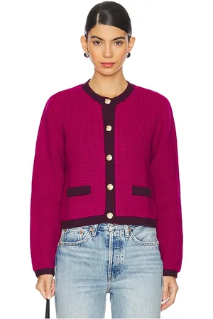 Steve Madden Fantino Cardigan in Pink. - size L (also in M, S, XL, XS)