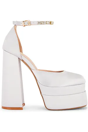 Bronx and Banco Closed Toe Platform in Grey. - size 7 (also in 9)