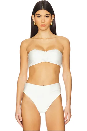 Cult Gaia Ursula Bikini Top in White. - size L (also in XL)