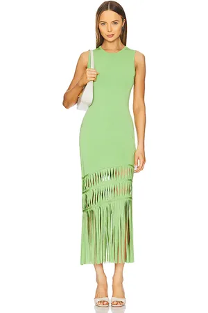 Simkhai Brookes Sleeveless Maxi Dress in Green. - size M (also in S)