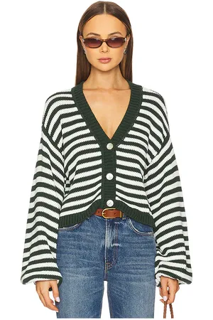 Show Me Your Mumu Good Karma Cardigan in Dark Green. - size L (also in M, S, XL)