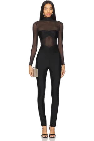 SER.O.YA X Revolve Brietta Bandeau Mesh Catsuit in . - size M (also in XXS)