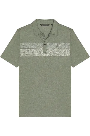 Travis Mathew Orest Canyon Polo in Green. - size L (also in M, S)