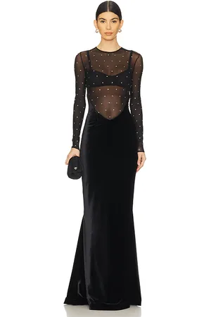 Retrofete Deryn Dress in Black. - size L (also in M, S, XL, XXL)