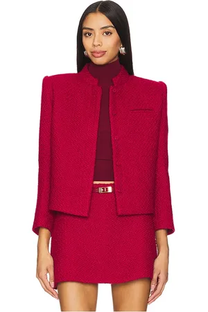 SER.O.YA Kristen Lady Jacket in Red. - size L (also in M, S, XXS)