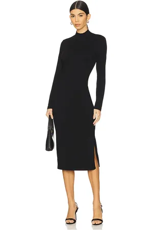 Steve Madden Maja Sweater Dress in Black. - size L (also in M, S, XL, XS)