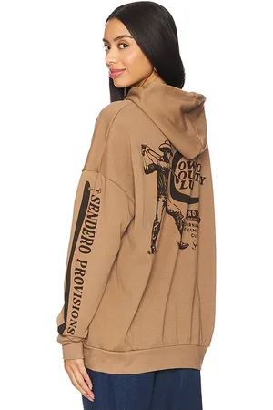 Sendero Provisions Cowboy Country Club Hoodie in Brown. - size L (also in M, S, XS)
