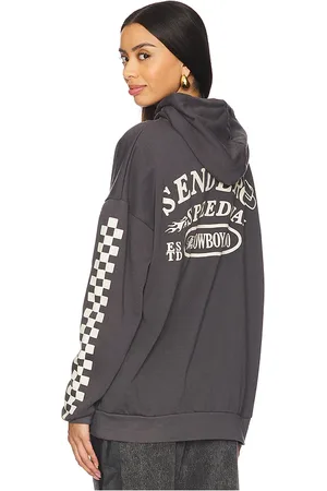 Sendero Provisions Sendero Speedway Hoodie in Charcoal. - size L (also in M, S, XS)