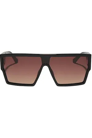 DIFF EYEWEAR Electra Sunglasses in Black.
