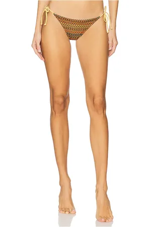 ONIA Kate Bikini Bottom in Brown. - size L (also in XL, XS)