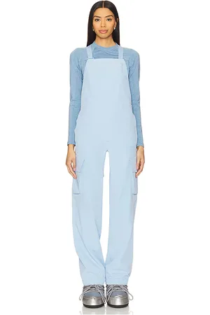 Whitespace 2l Insulated Riding Bib Pant in Baby Blue. - size L (also in M, S, XL, XS)
